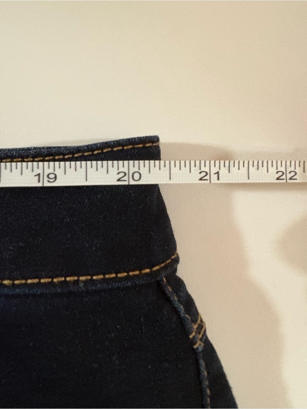 d.jeans Dark Indigo Skinny Jeans with Contrast Stitching - Picture 8 of 11